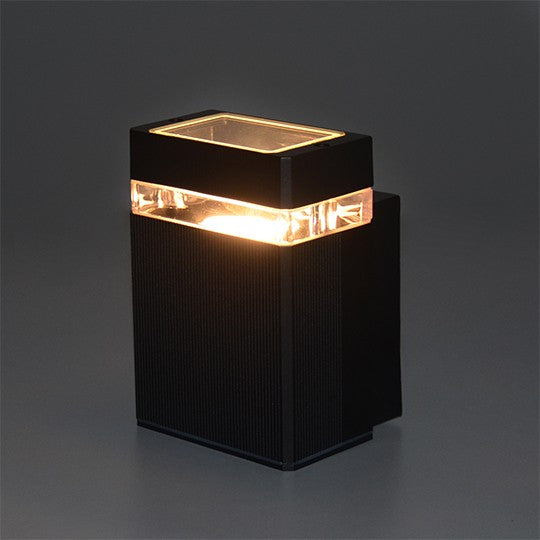 M036 C CRNA 1xGU10 max.35W lampa zidna IP44 Mitea Lighting