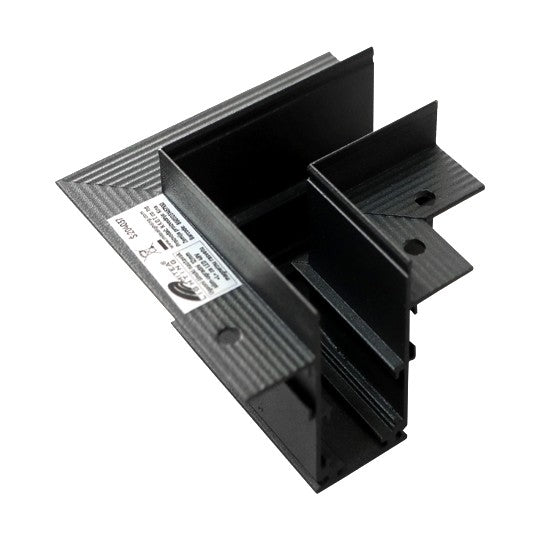 Ugaoni šinski nastavak 12mm slim ugradni L (za namestaj) za LED 48V magnetnu rasvetu 80x80mm Mitea Lighting