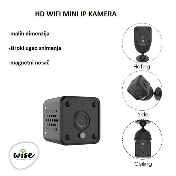 Wifi Pametna Mini Kamera Full HD