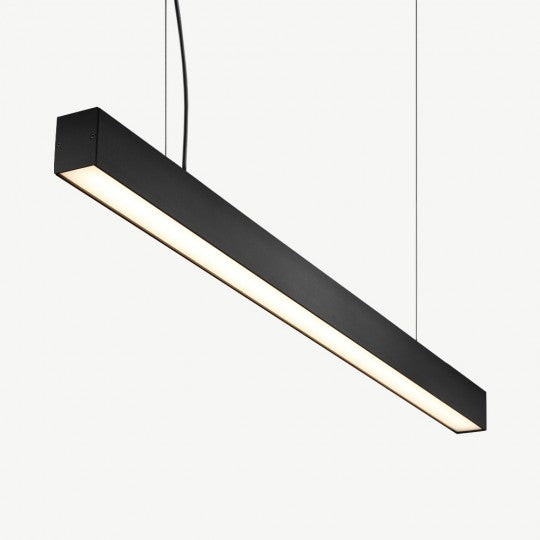 M109051 1200x50x60 LED (visilica ili nadgradna svetiljka) crna OFFICE 24W 4000K, 25 mes. Mitea Lighting