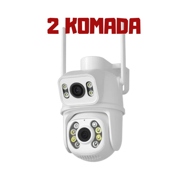 2 x IP Wi-Fi dual kamera