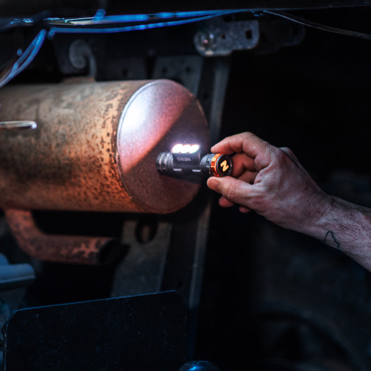 LED naglavna punjiva lampa NEBO TRANSCEND 1500