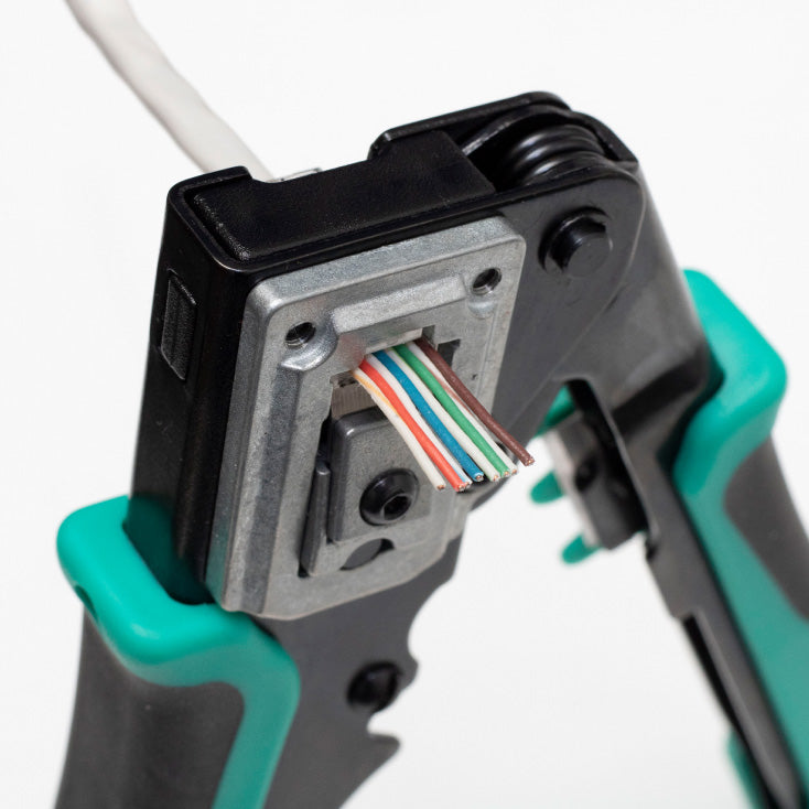 Krimp klešta za prolazne RJ45 utikače