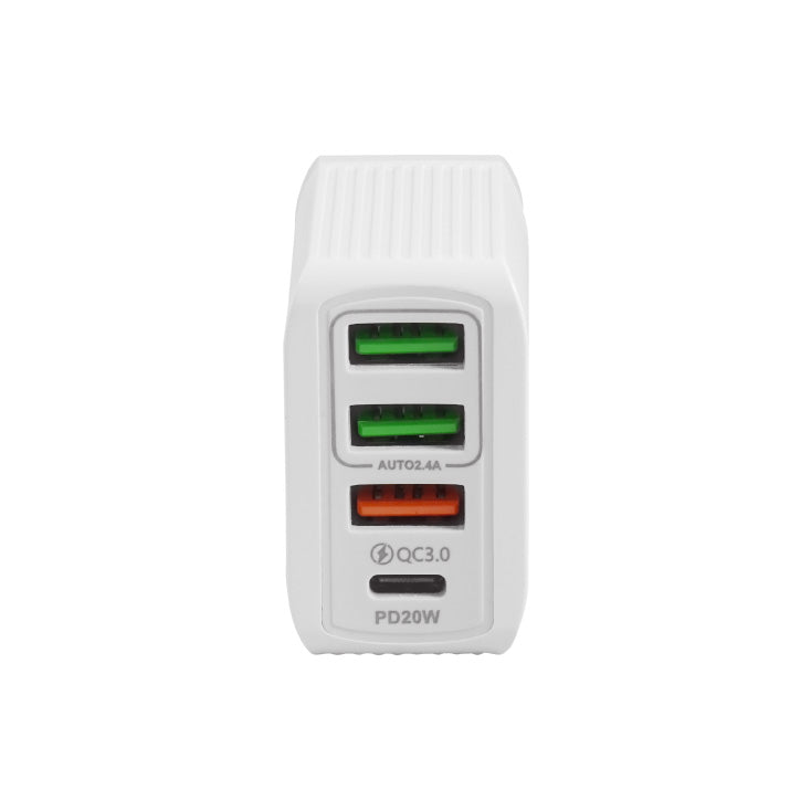 Univerzalni brzi punjač 1xPD TYPE-C+1xQC+2xUSB