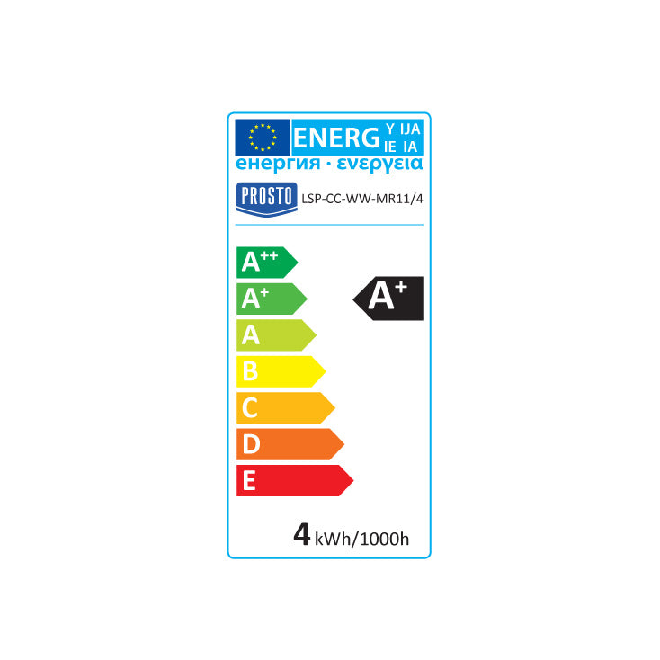 LED sijalica toplo bela 4W