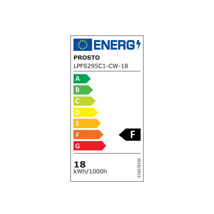 LED plafonjera sa senzorom pokreta 18W hladno bela