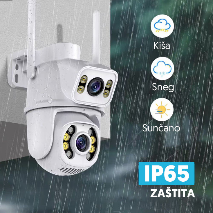 2 x IP Wi-Fi dual kamera
