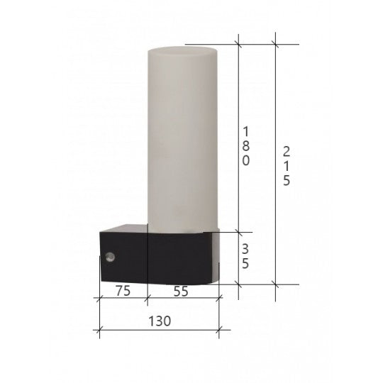 -A M062-1 zidna lampa 1xE14 Max.40W IP44 Mitea Lighting