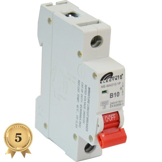 ME-MAO10 Automatski osigurač B10A 4.5Ka 240/415V tipB 5Y Mitea Electric