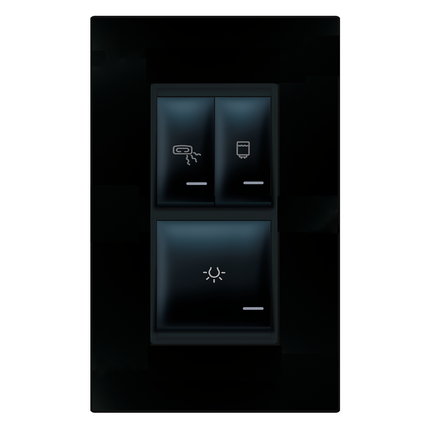 UNIVERZALNI kupatilski indikator, vertikalni 3x16AX 250V~