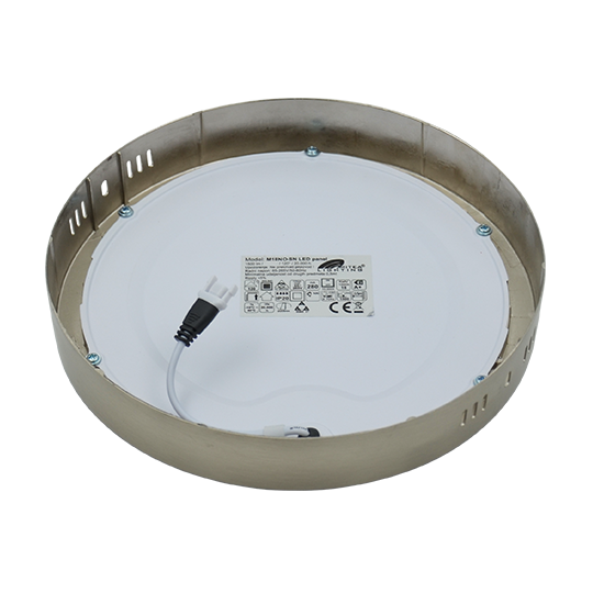 M18NO-SN 18W 4000K saten nikl nadgradni okrugli LED panel Mitea Lighting