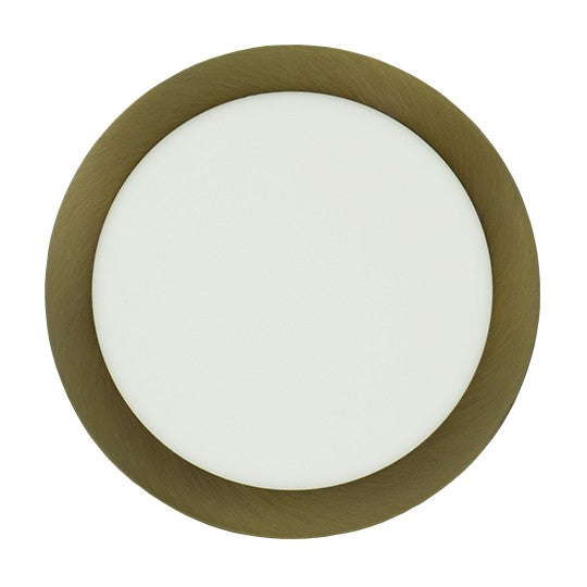 M18NO-SZ 18W 6500K staro zlato nadgradni okrugli LED panel Mitea Lighting