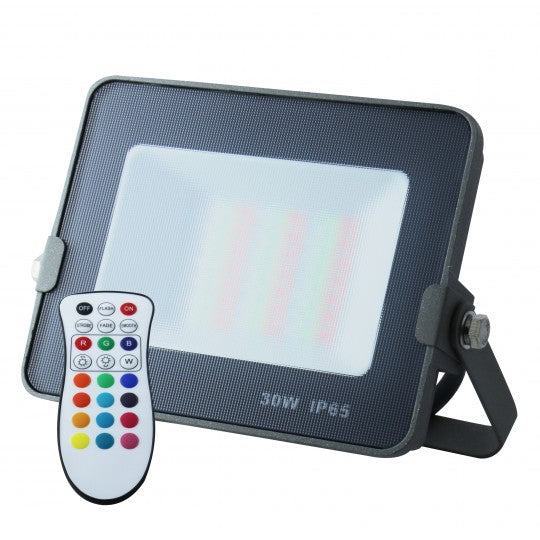 M451030 WRGB SMD LED reflektor 30W tamno sivi Mitea Lighting
