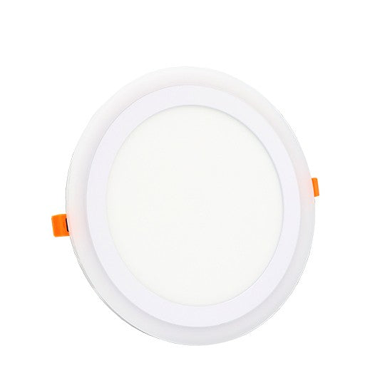 M18UO-D 18+6W 6500K+crvena ugradni okrugli LED panel Mitea Lighting