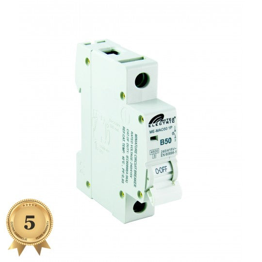 ME-MAO50 Automatski osigurač B50A 4.5Ka 240/415V tipB 5Y Mitea Electric
