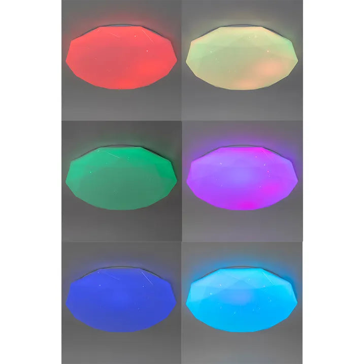 2 x Plafonjera LED 36w 3000-6500K RGB Dijamant – Energetski Efikasna, Moderna Rasveta