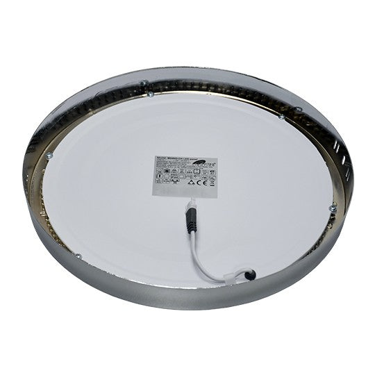 M24NO-CH 24W 6500K hrom nadgradni okrugli LED panel Mitea Lighting