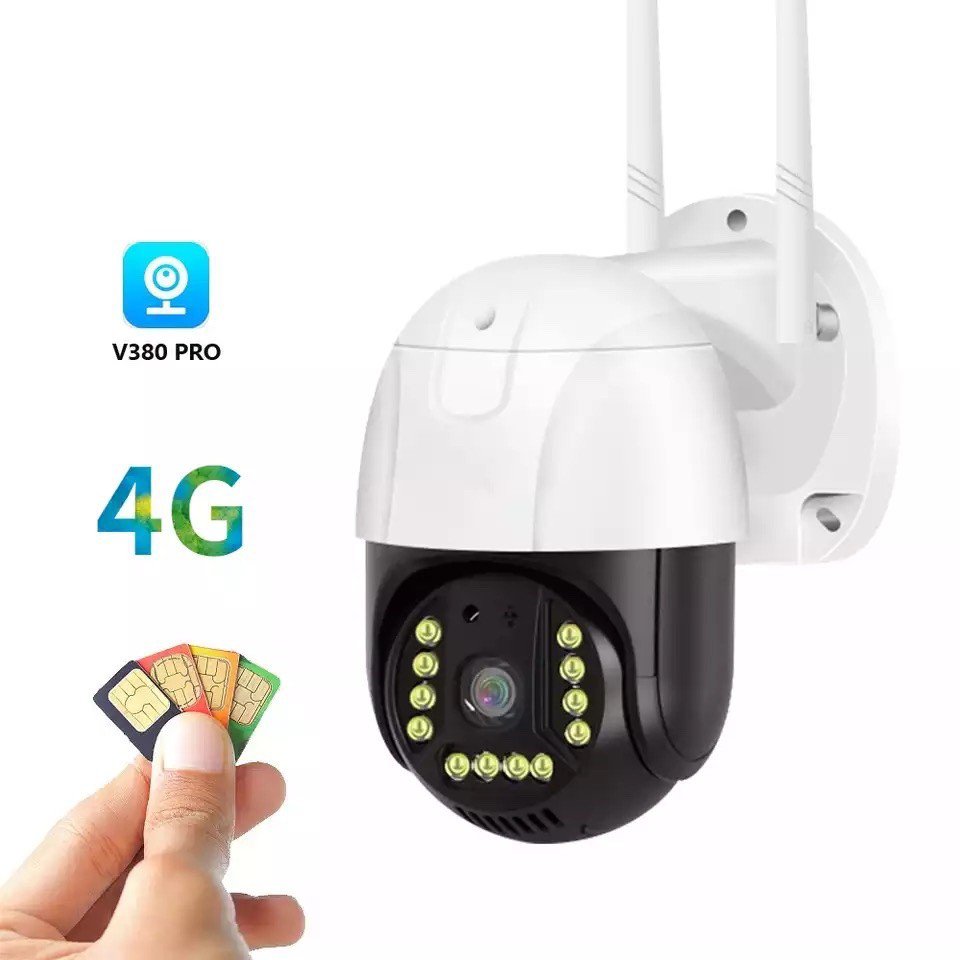 4G Rotirajuća Kamera sa SIM Karticom za Video nadzor