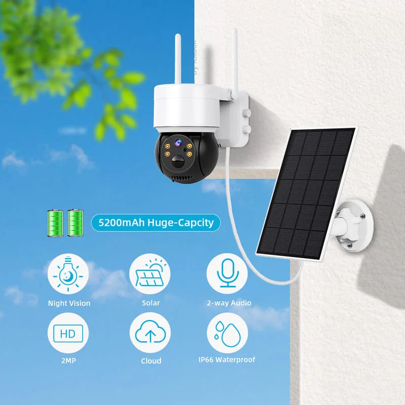 Solarna kamera rotirajuća Icsee