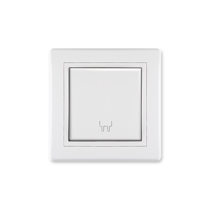 Priključnica dvopolna sa poklopcem, 16A sa porcelanskim jezgrom Prestige line
