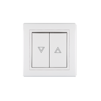 Taster sklopka za roletne, 10A  Prestige line