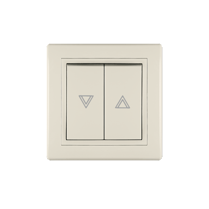 Taster sklopka za roletne, 10A  Prestige line