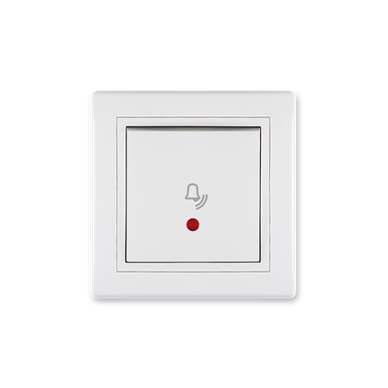 Taster sklopka za zvono sa indikacijom, 10A Prestige line