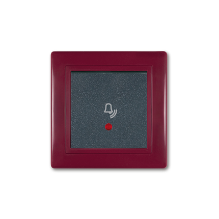 Taster sklopka za zvono sa indikacijom, 10A Prestige line