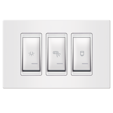 UNIVERZALNI kupatilski indikator, horizontalni 3x16AX 250V~