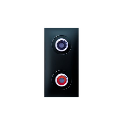 Priključnica audio 2xRCA