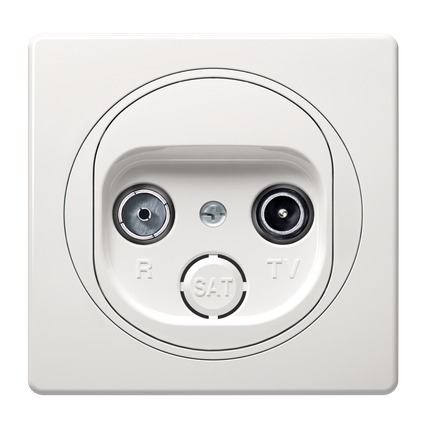 Priključnica antenska TV/FM prolazna EON