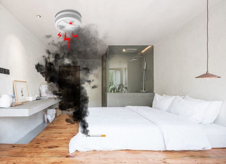 Wi-Fi smart detektor dima