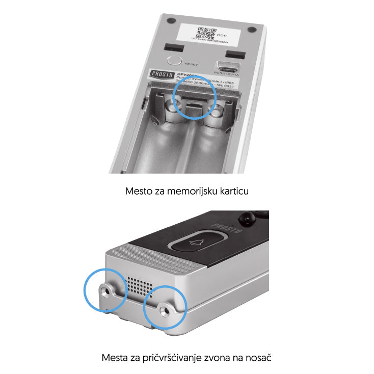 Bežično smart zvono sa kamerom