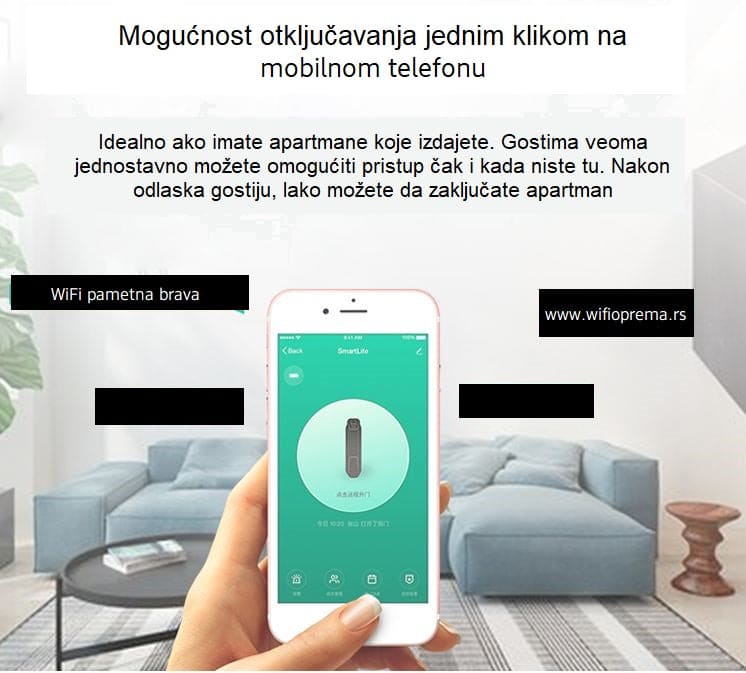 WiFi pametna brava
