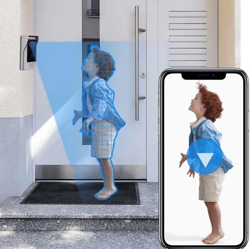 Wifi pametni video door interfon