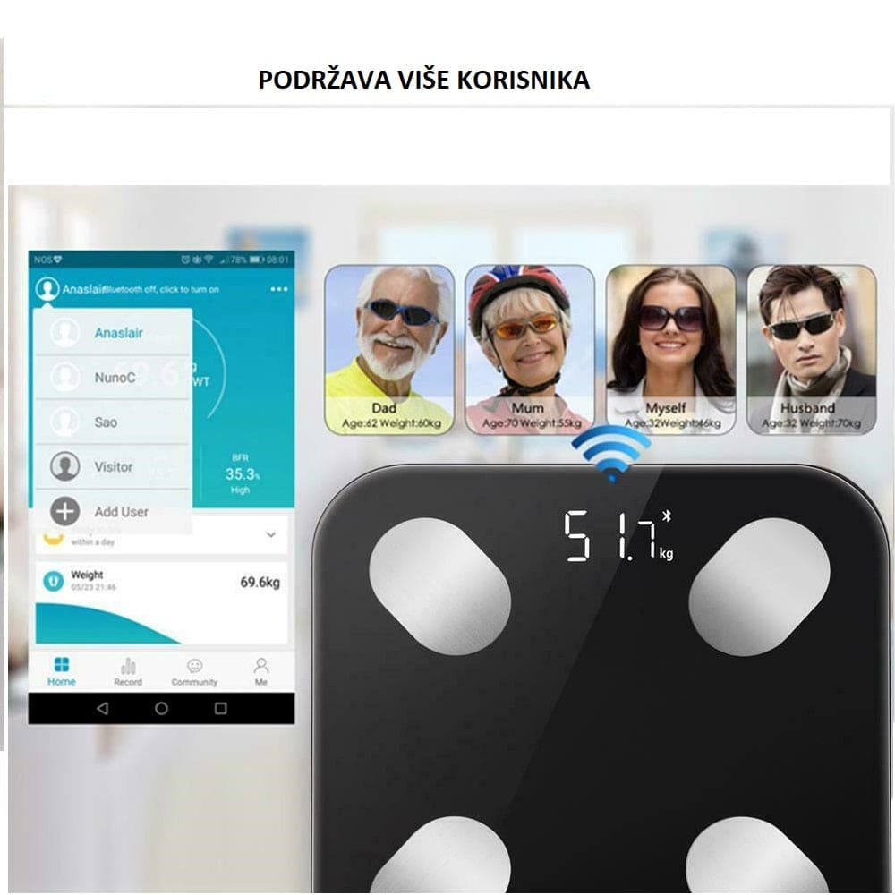 Wifi Pametna Vaga