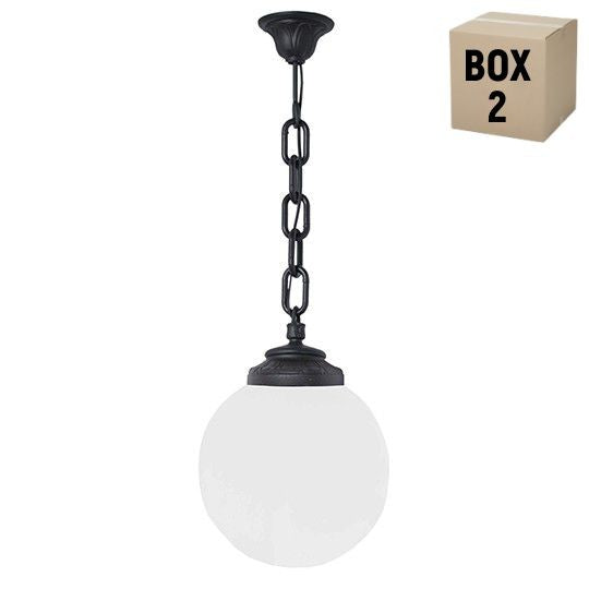 SICHEM/G250 crna viseća lampa IP55 1xE27 G25.120.000.E27 Fumagalli