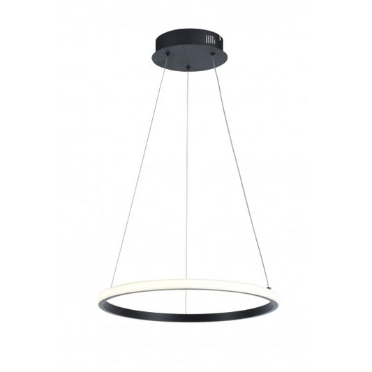 M10900-1 B 400mm LED crna visilica 25W 4000K Mitea Lighting
