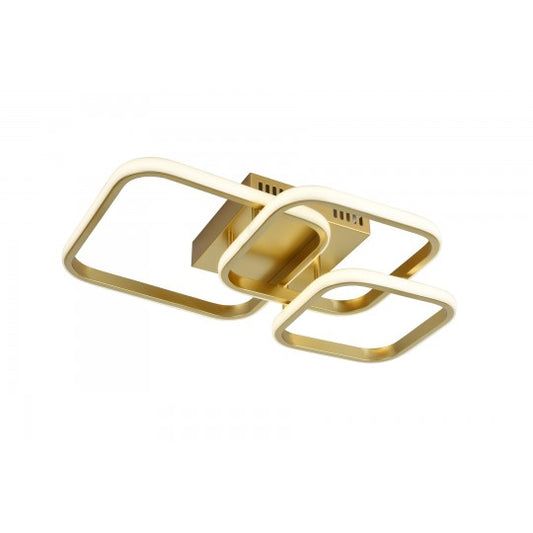 M10990-3 G LED zlatni luster 40W 4000K Mitea Lighting