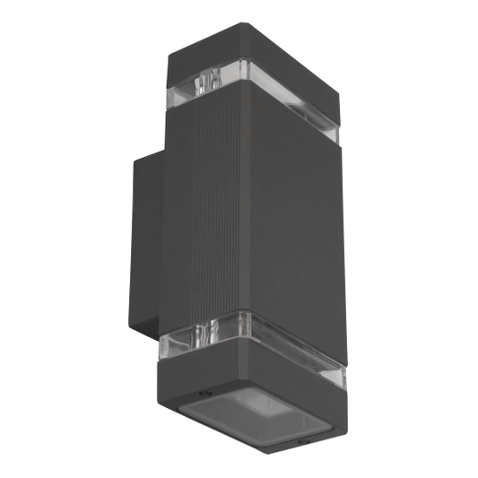 M035 ANTRACIT SIVA 2xGU10 max.35W lampa zidna IP44 Mitea Lighting