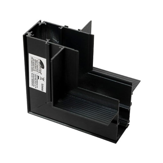 Ugaoni zidni šinski nastavak 12mm slim ugradni L (za namestaj) za LED 48V magnetnu rasvetu 80x80mm Mitea Lighting