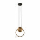 M10911-1 BR 250mm LED visilica crna + staro zlato 9W 3000K Mitea Lighting