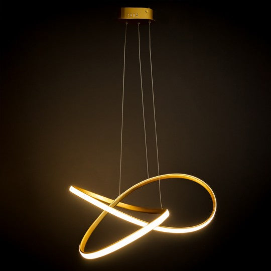 M10905-1 GD 500mm LED visilica zlatna 35W 3000K Mitea Lighting