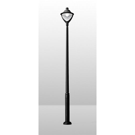 EKTOR 2500 /BEPPE 400 CCT crna parkovska stubna lampa 1xE27 power LED30W 3000K/4000K-sijalica uključena uz proizvod P50.361.000.AXQ1K Fumagalli