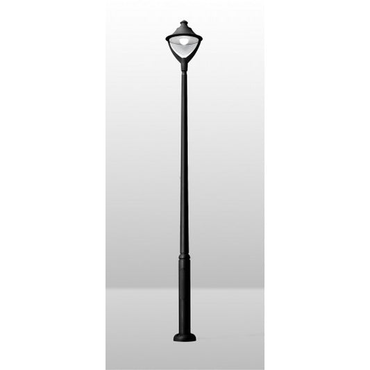 EKTOR 2500 /BEPPE 400 CCT crna parkovska stubna lampa 1xE27 power LED30W 3000K/4000K-sijalica uključena uz proizvod P50.361.000.AXQ1K Fumagalli