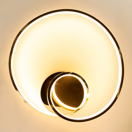 M10932-500 GD LED plafonska lampa 32W 3000K zlatna Mitea Lighting