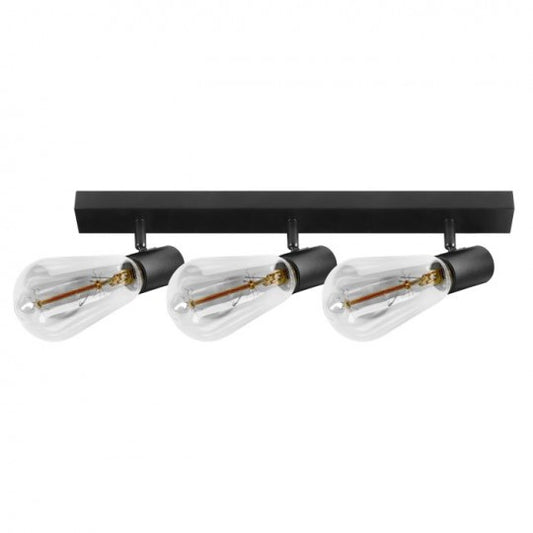 AD-OP-6431BE27 crna spot lampa 3xE27 max.60W RIO SP3 ADVITI