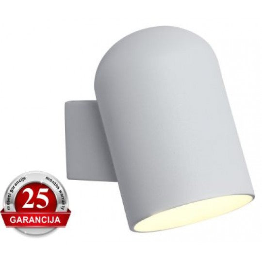 M245-W IP65 1xGU10 MAT BELA zidna spoljna lampa Mitea Lighting