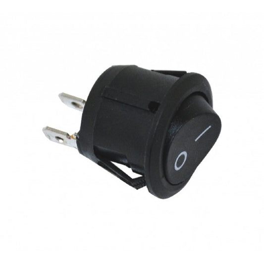 ME-DS-111B ugradni crni okrugli prekidač Mitea Electric