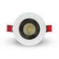 Dwl led 9W 6500K lux belo-crni COB